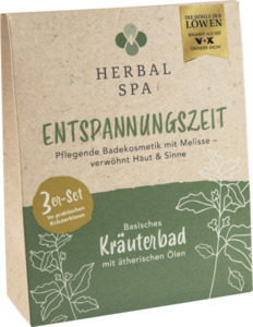 HERBAL SPA Basisches Kräuterbad Entspannungszeit