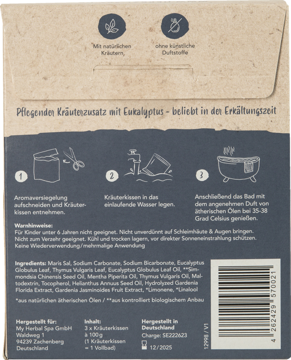 Bild 3 von HERBAL SPA Basisches Kräuterbad Erkältunszeit