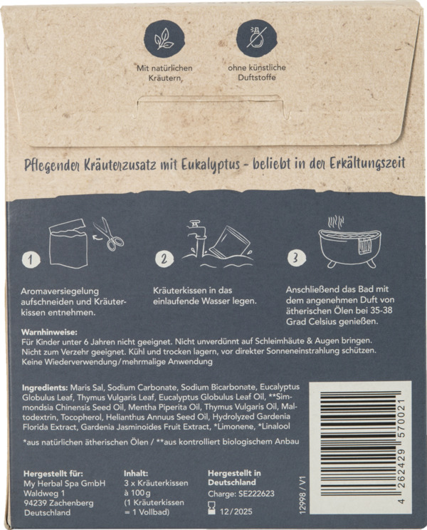Bild 3 von HERBAL SPA Basisches Kräuterbad Erkältunszeit