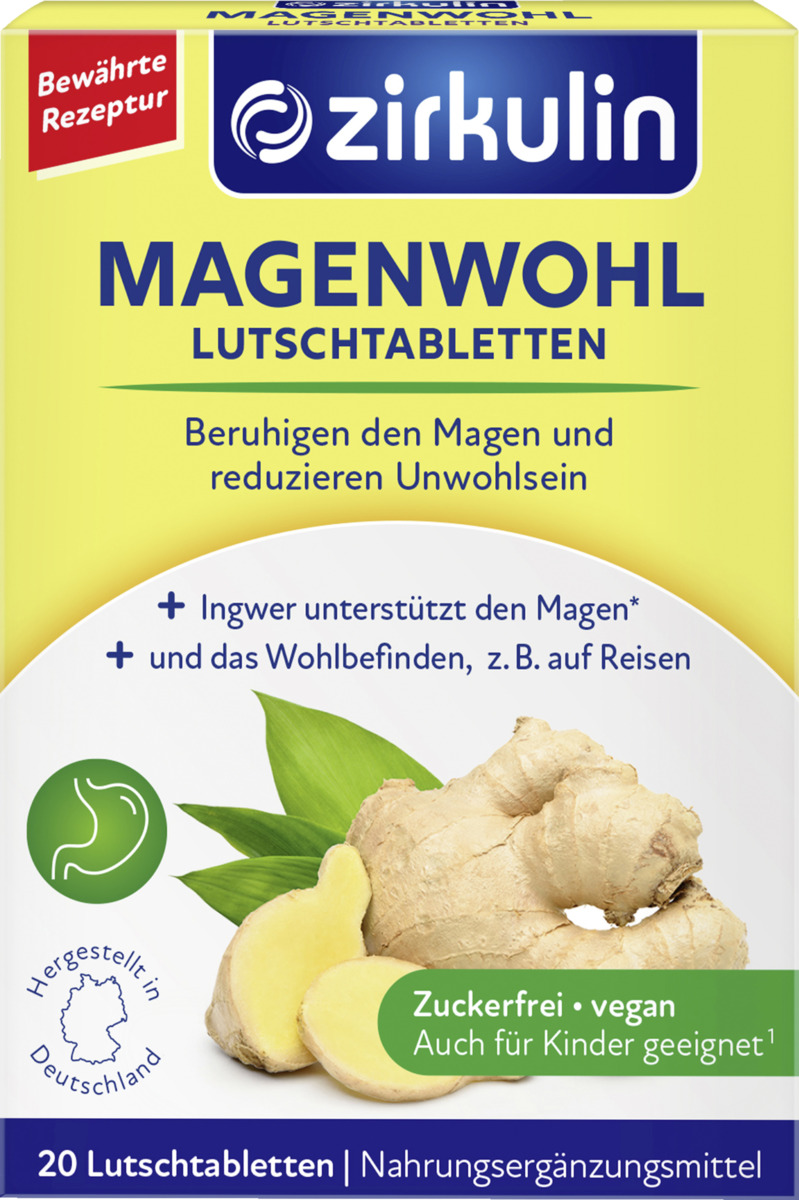 Bild 1 von Zirkulin Magenwohl Lutschtabletten