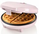 Bild 1 von bestron Waffeleisen ABWR730P für eine XL Brüsseler Waffel Ø 18cm, 700 W, mit Backampel & Antihaftbeschichtung, Rosa