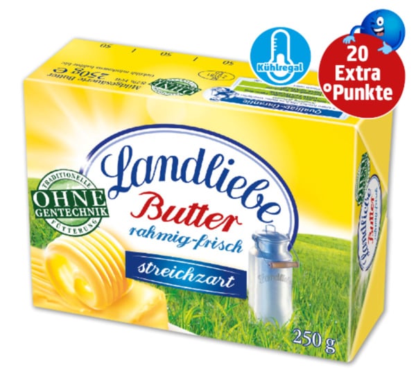 Bild 1 von 20 Extra°Punkte beim Kauf von Landliebe Butter*