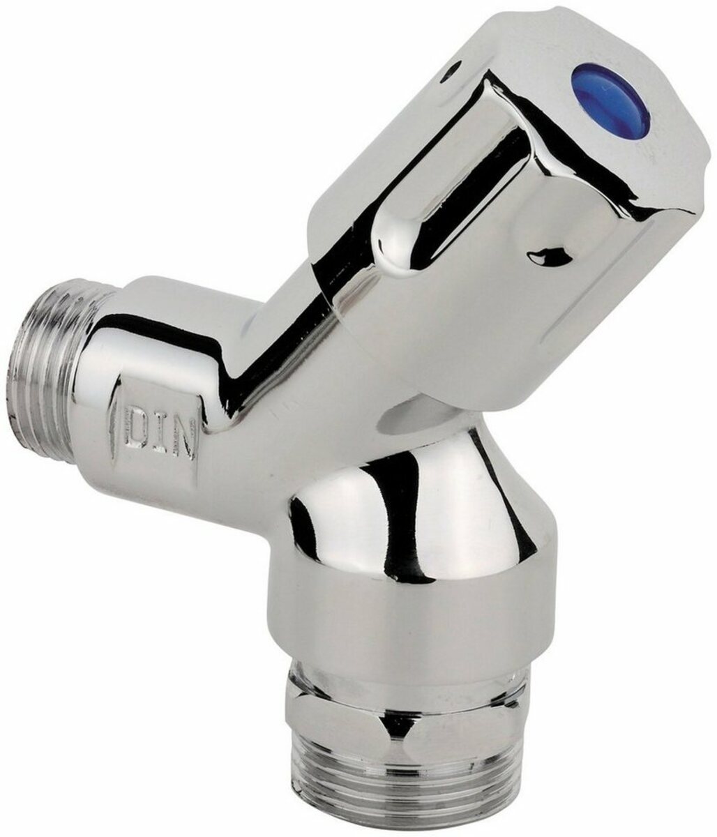 Bild 1 von Kirchhoff 2-Wege-Ventil, GA-Wandventil kurz, 1/2"AG x 3/4"AG