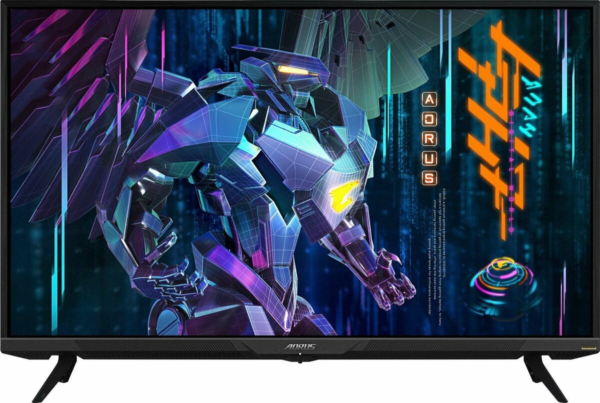 Bild 1 von Gigabyte AORUS FV43U Gaming-Monitor (108 cm/43 ", 3840 x 2160 px, 4K Ultra HD, 1 ms Reaktionszeit, 144 Hz, VA LED)