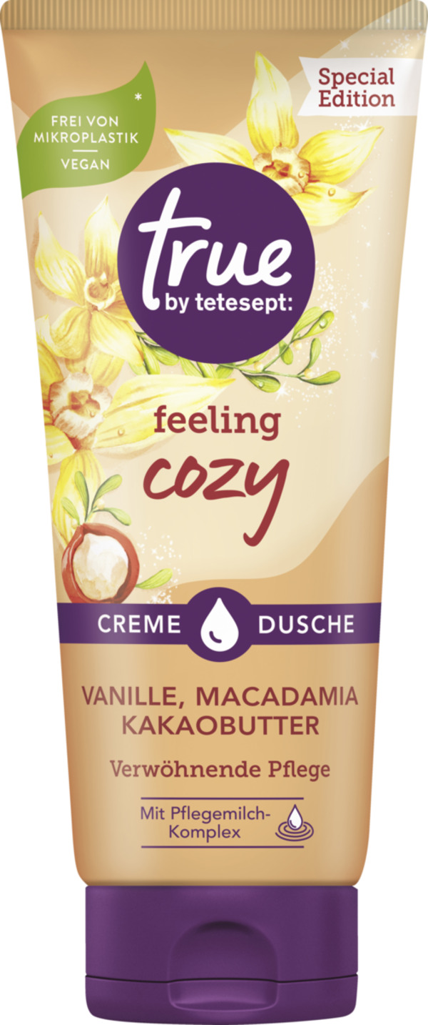 Bild 1 von true by tetesept Creme Dusche feeling cozy