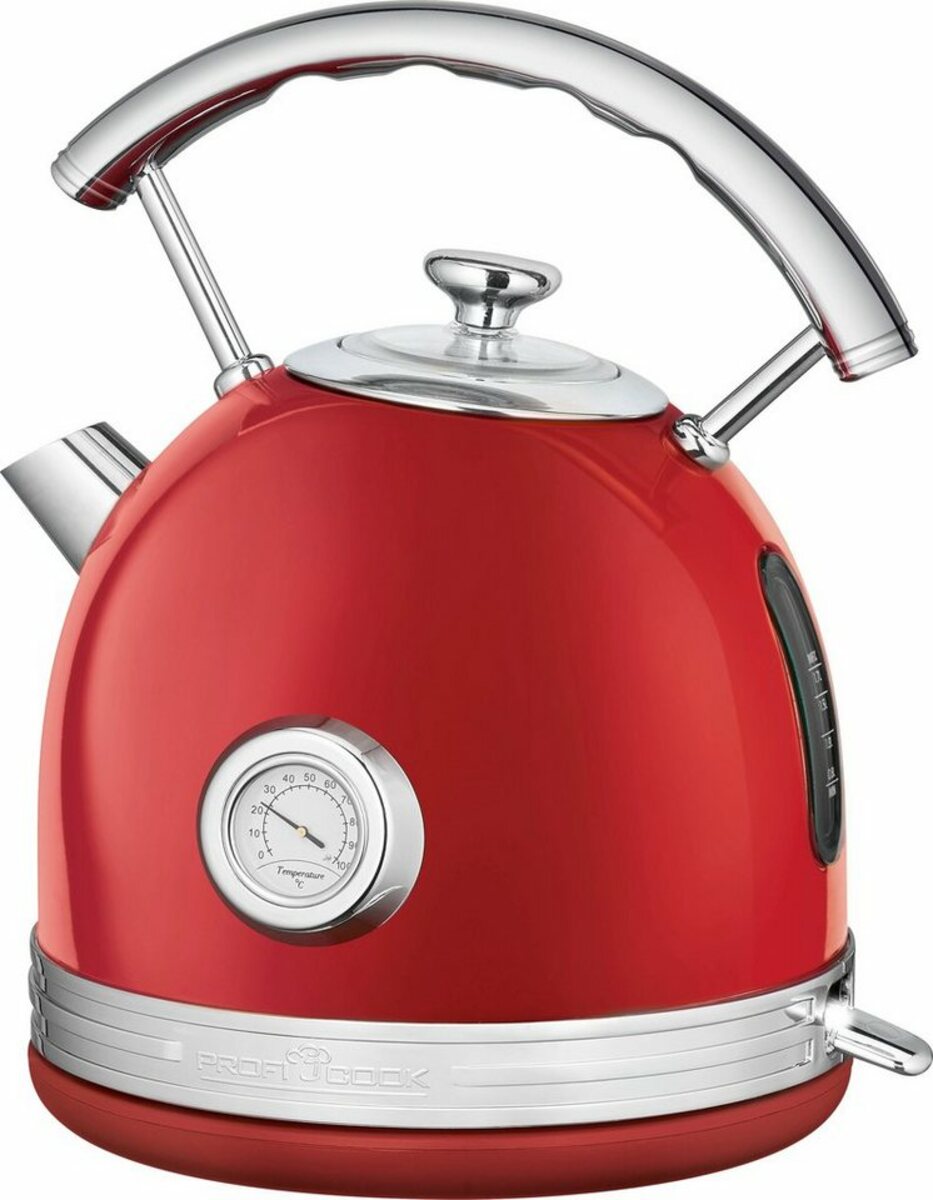 Bild 1 von ProfiCook Wasserkocher PC-WKS 1192, 1,7 l, 2200 W, 1,7 L, 360°, rot