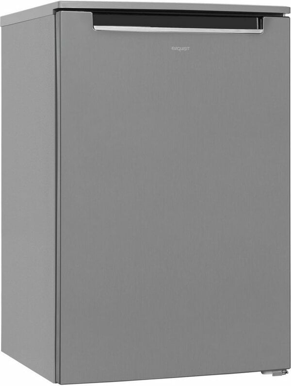 Bild 1 von exquisit Kühlschrank KS15-4-E-040D inoxlook, 85,0 cm hoch, 55,0 cm breit