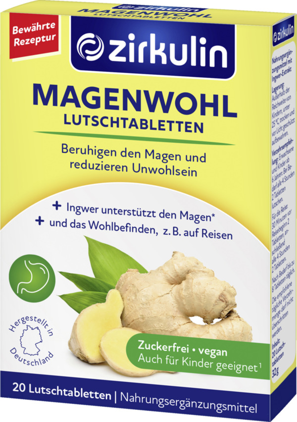 Bild 2 von Zirkulin Magenwohl Lutschtabletten