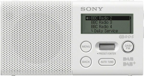 Bild 1 von Sony XDR-P1DBP Digitalradio (DAB) (Digitalradio (DAB), FM-Tuner, 1,5 W)