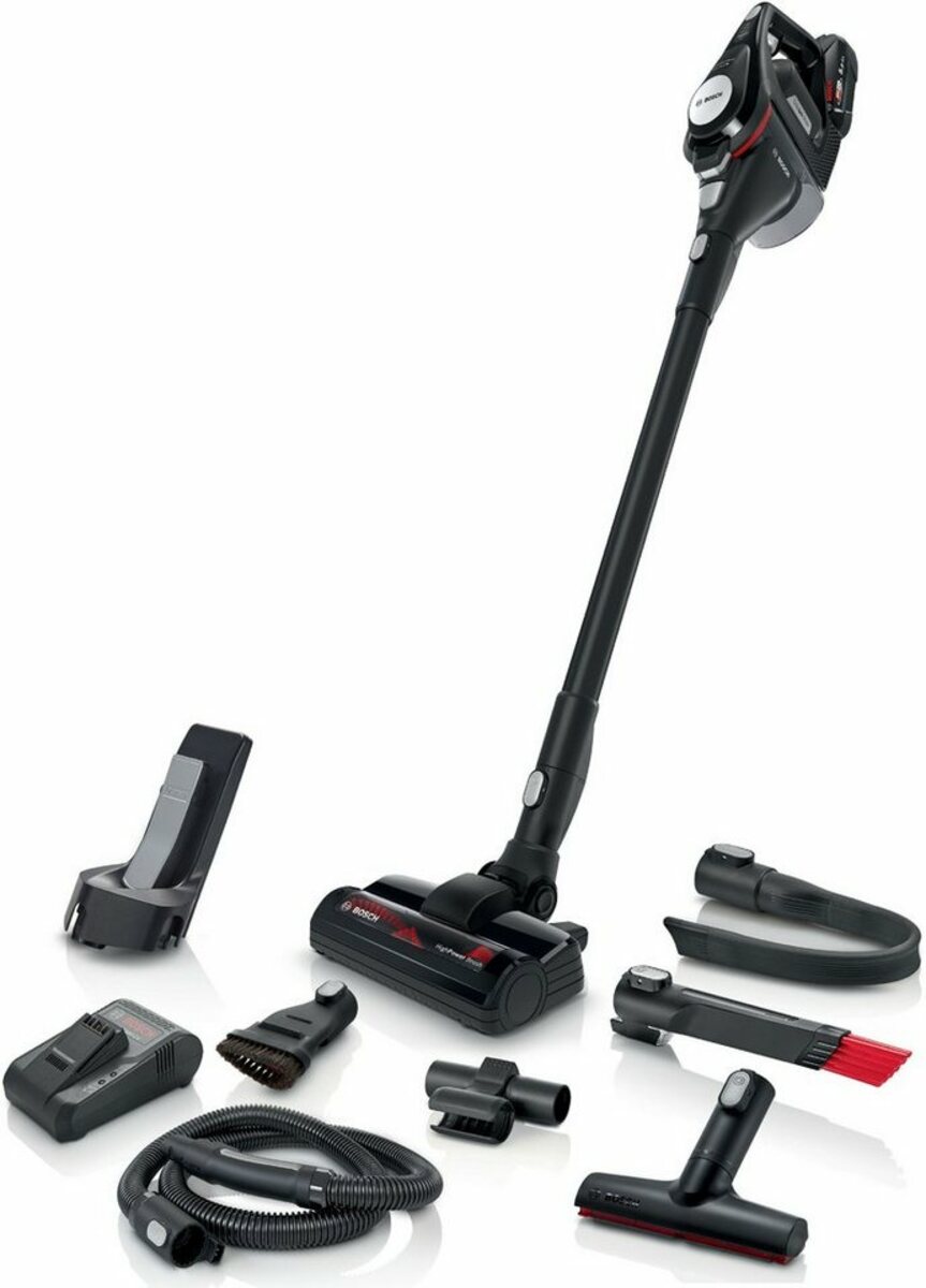Bild 1 von BOSCH Akku-Stielstaubsauger Serie 8 Unlimited Gen2 BSS825CARP, beutellos