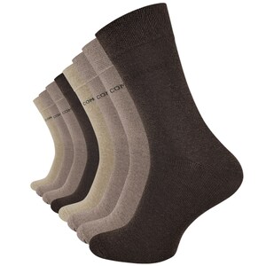 Cotton Prime® Socken COMFORT 8 Paar, ohne Gummibund