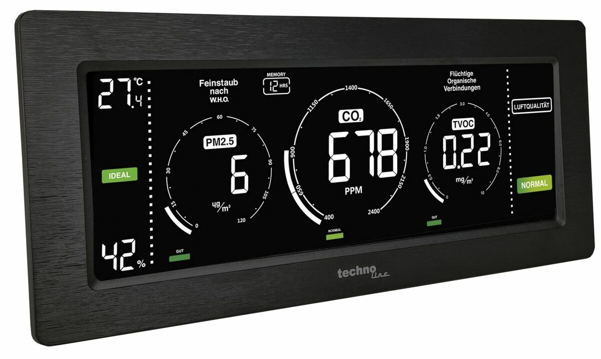 Bild 1 von technoline Raumluftqualitätscenter WL1035