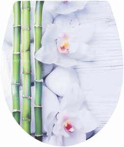 CORNAT WC-Sitz Bambus, Relief-Motiv