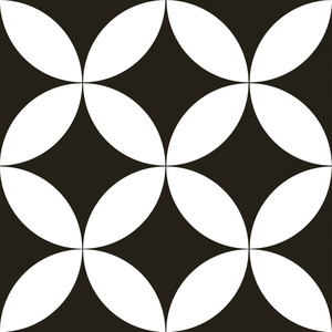 Bodenfliese 'Retro Kioto' Feinsteinzeug mehrfarbig 22,5 x 22,5 cm