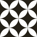 Bild 1 von Bodenfliese 'Retro Kioto' Feinsteinzeug mehrfarbig 22,5 x 22,5 cm