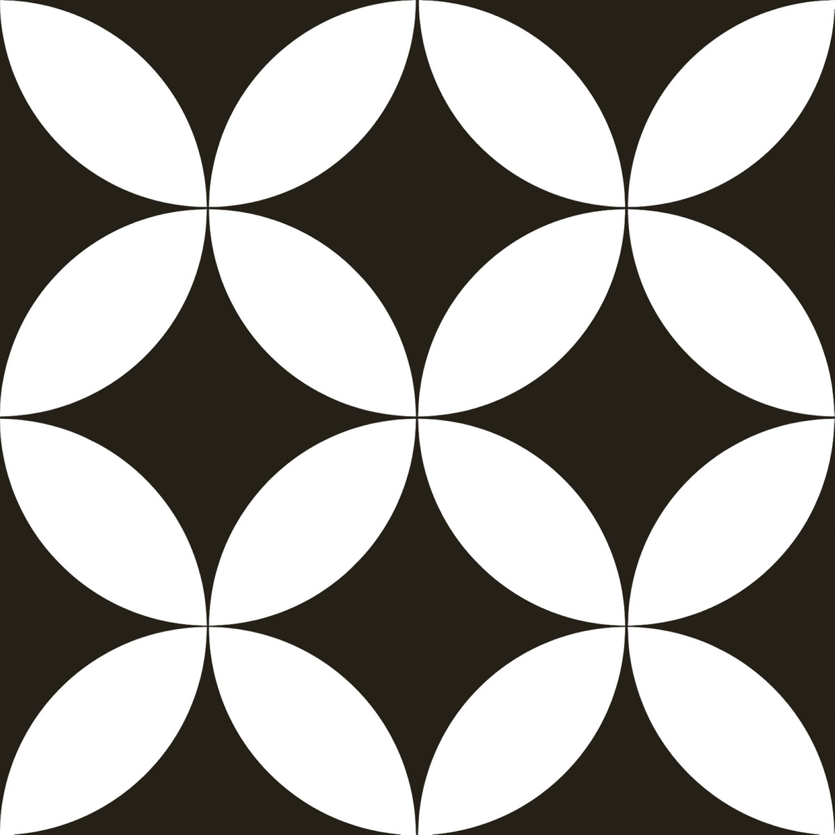 Bild 1 von Bodenfliese 'Retro Kioto' Feinsteinzeug mehrfarbig 22,5 x 22,5 cm