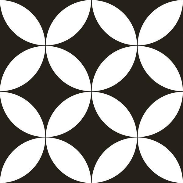 Bild 1 von Bodenfliese 'Retro Kioto' Feinsteinzeug mehrfarbig 22,5 x 22,5 cm