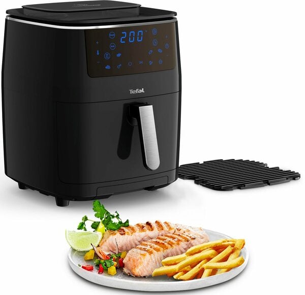 Bild 1 von Tefal Heißluftfritteuse FW2018 Easy Fry Grill & Steam, 1700 W, Grill + Dampfgarer, 7 automatische Programme, 6,5 Liter, Timer