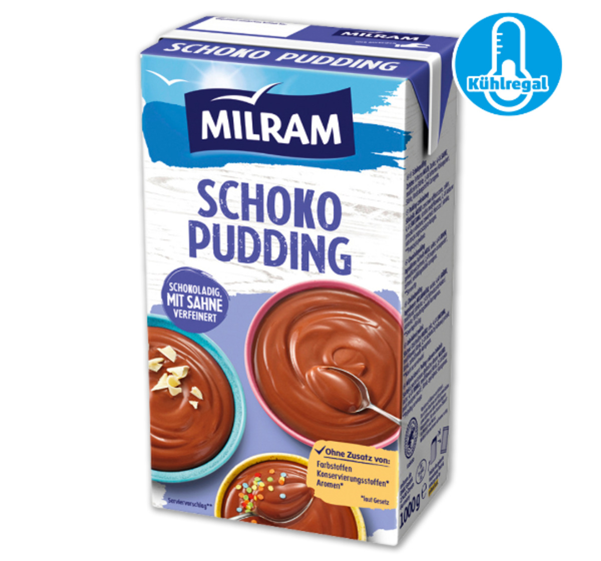 Bild 1 von MILRAM Schoko- oder Vanille-Pudding*