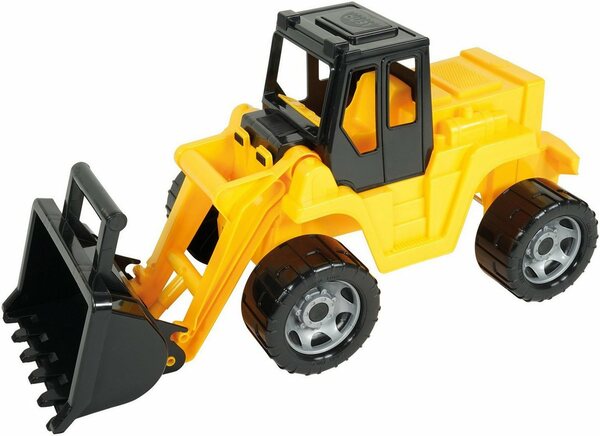 Bild 1 von Lena® Spielzeug-Radlader Giga Trucks, Aufsitz-Schaufellader, Made in Europe