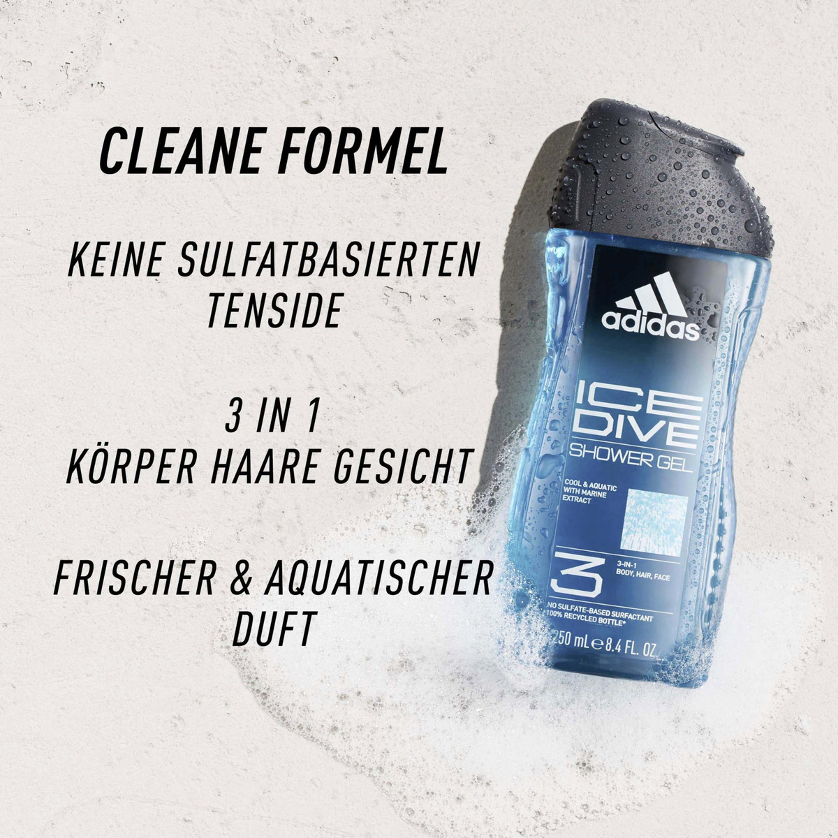 Bild 3 von adidas Ice Dive 3in1 Duschgel