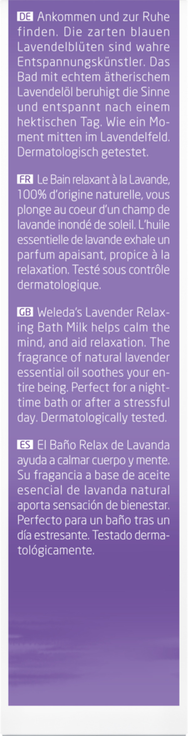 Bild 2 von Weleda Lavendel Entspannungsbad