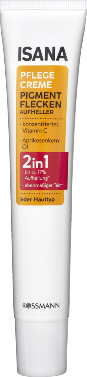 Bild 2 von ISANA Pigmentflecken Aufheller Pflegecreme 9.98 EUR/100 ml