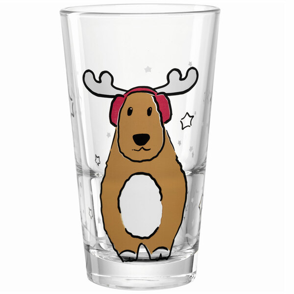 Bild 1 von Leonardo Weihnachtsglas 330 ml Elch