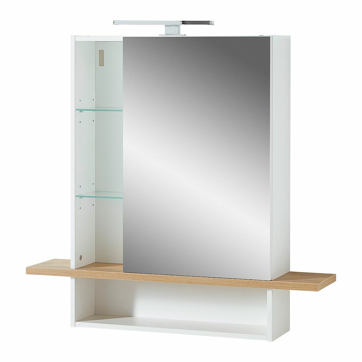 Bild 1 von GERMANIA® Spiegelschrank GW-Novolino inkl. LED-Beleuchtung 91x90x25cm