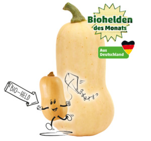 NATURGUT Deutscher Bio-Butternut-Kürbis