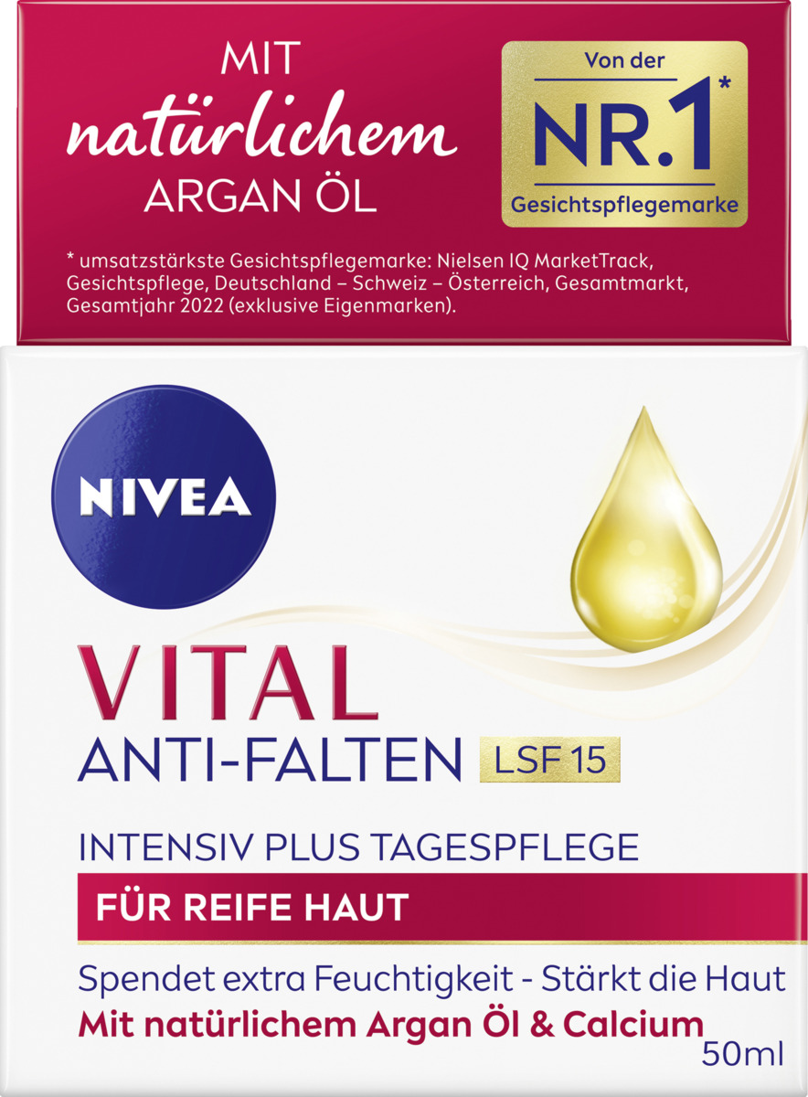 Bild 1 von NIVEA VITAL Anti-Falten Intensiv Plus Tagespflege LSF 15