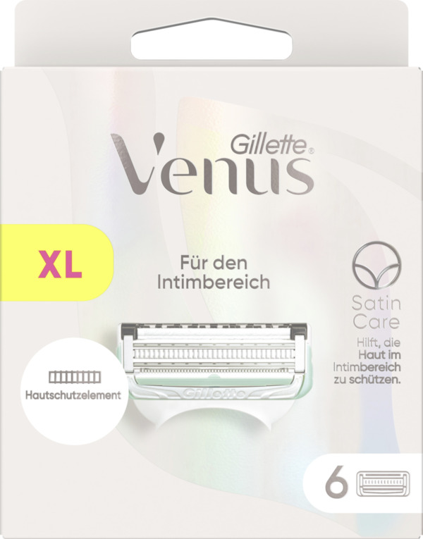 Bild 1 von Gillette Venus Satin Care Rasierklingen für den Intimbereich