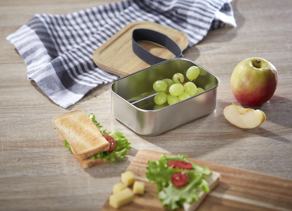 Bild 2 von IDEENWELT Edelstahldose mit Wrapper klein