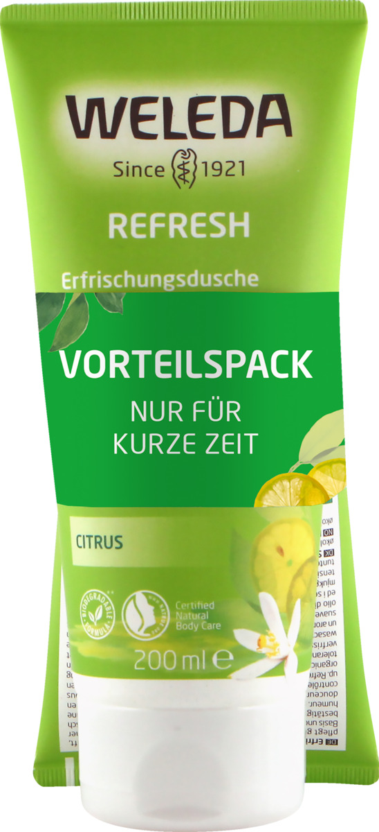 Bild 1 von Weleda Citrus Erfrischungsdusche Vorteilspack