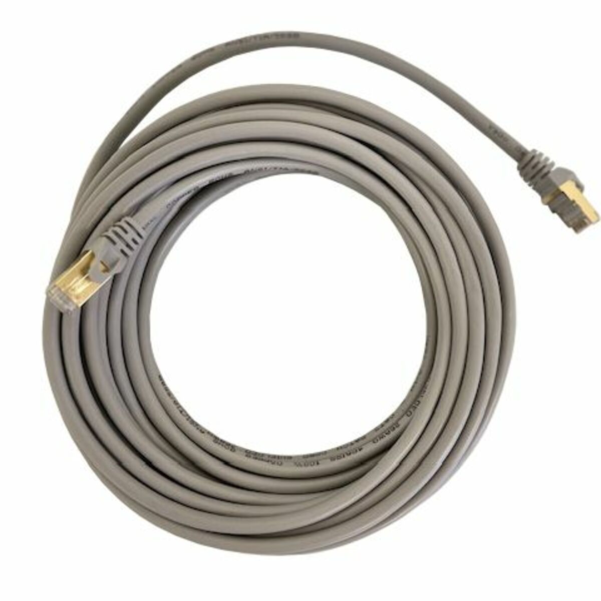 Bild 1 von Vago-Tools CAT7 Patchkabel Netzwerkkabel grau 5m rund