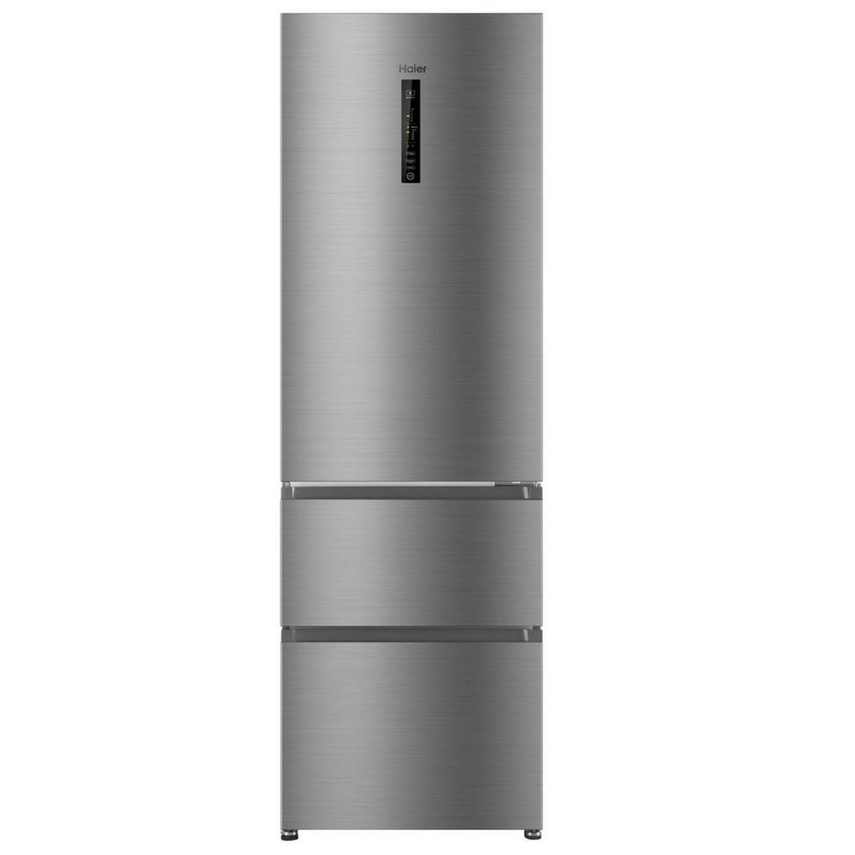 Bild 1 von Haier Kühl-/Gefrierkombination HTR3619ENMN silber B/H/T: ca. 60x191x66 cm