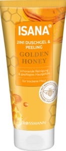 ISANA Golden Honey 2in1 Duschgel & Peeling