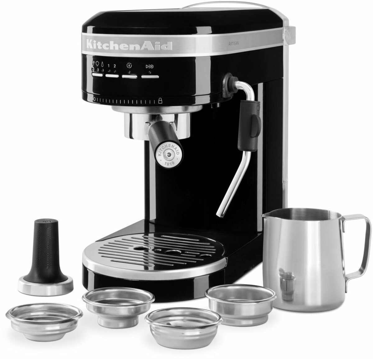 Bild 1 von KitchenAid Siebträgermaschine 5KES6503EOB ONYX BLACK