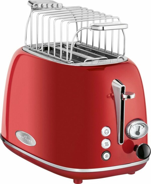 Bild 1 von ProfiCook Toaster PC-TA 1193, 2 kurze Schlitze, für 2 Scheiben, 815 W, rot