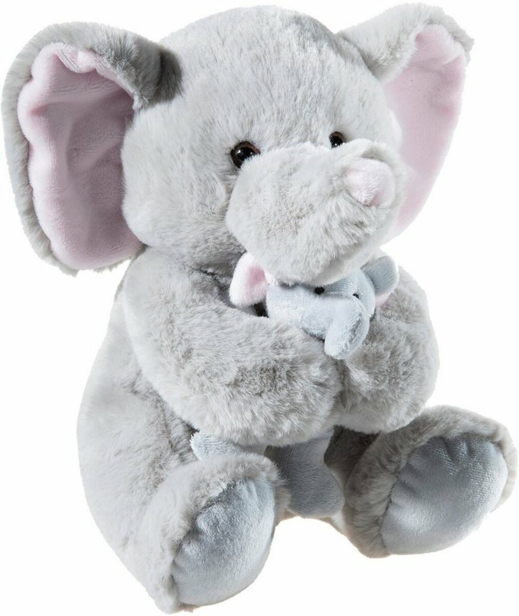 Bild 1 von Heunec® Kuscheltier Misanimo, Elefant mit Baby, 25 cm
