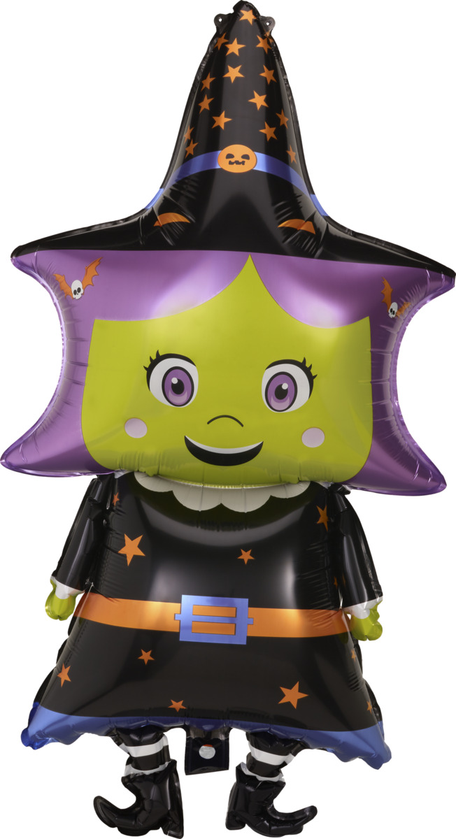 Bild 1 von IDEENWELT Halloween-Ballon Hexe