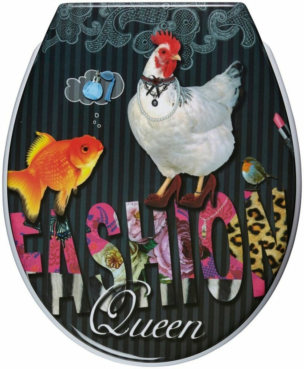 Bild 1 von ADOB WC-Sitz Fashion Queen, Absenkautomatik, zur Reinigung abnehmbar