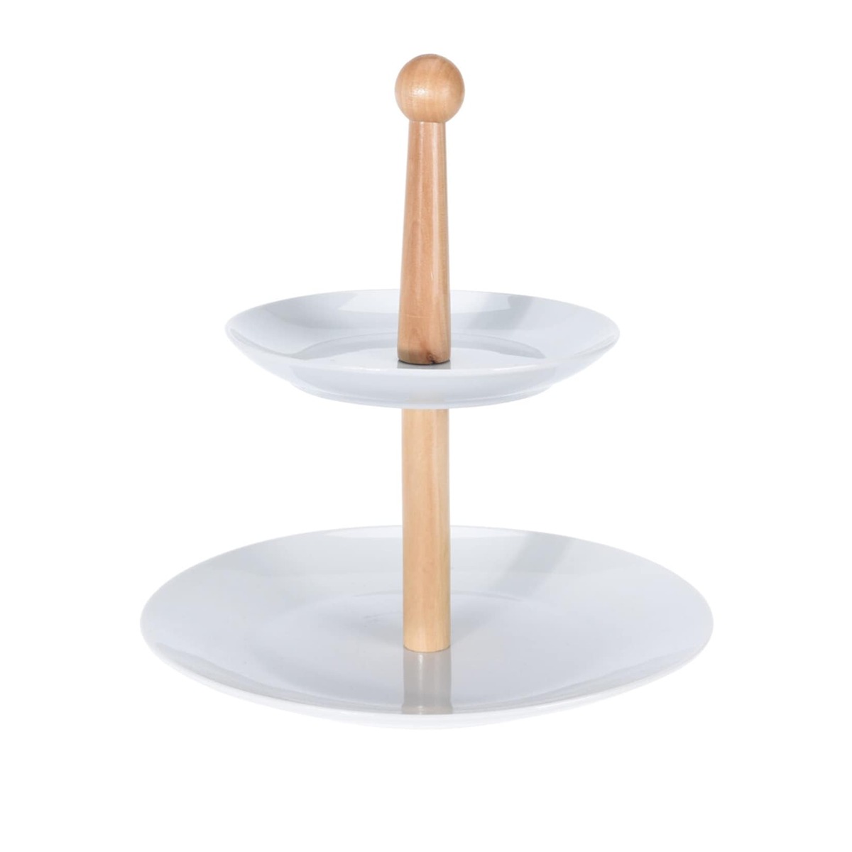 Bild 1 von neuetischkultur Etagere 2-stufig Porzellan, Holz