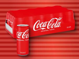 Coca-Cola Fridgepack, 
         18x 0,33 l zzgl. 4.50 Pfand
