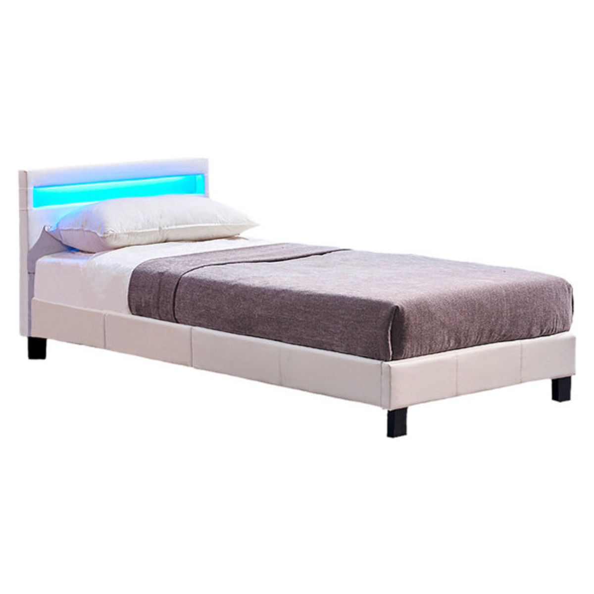 Bild 1 von LED Bett Astro, weiß, 90 x 200 cm