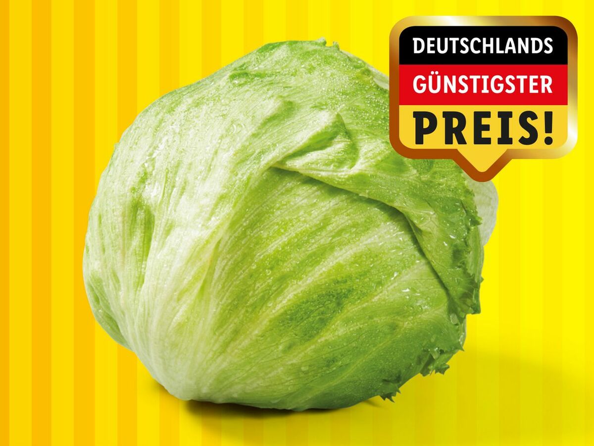 Bild 1 von Deutscher Eisbergsalat, 
         Stück