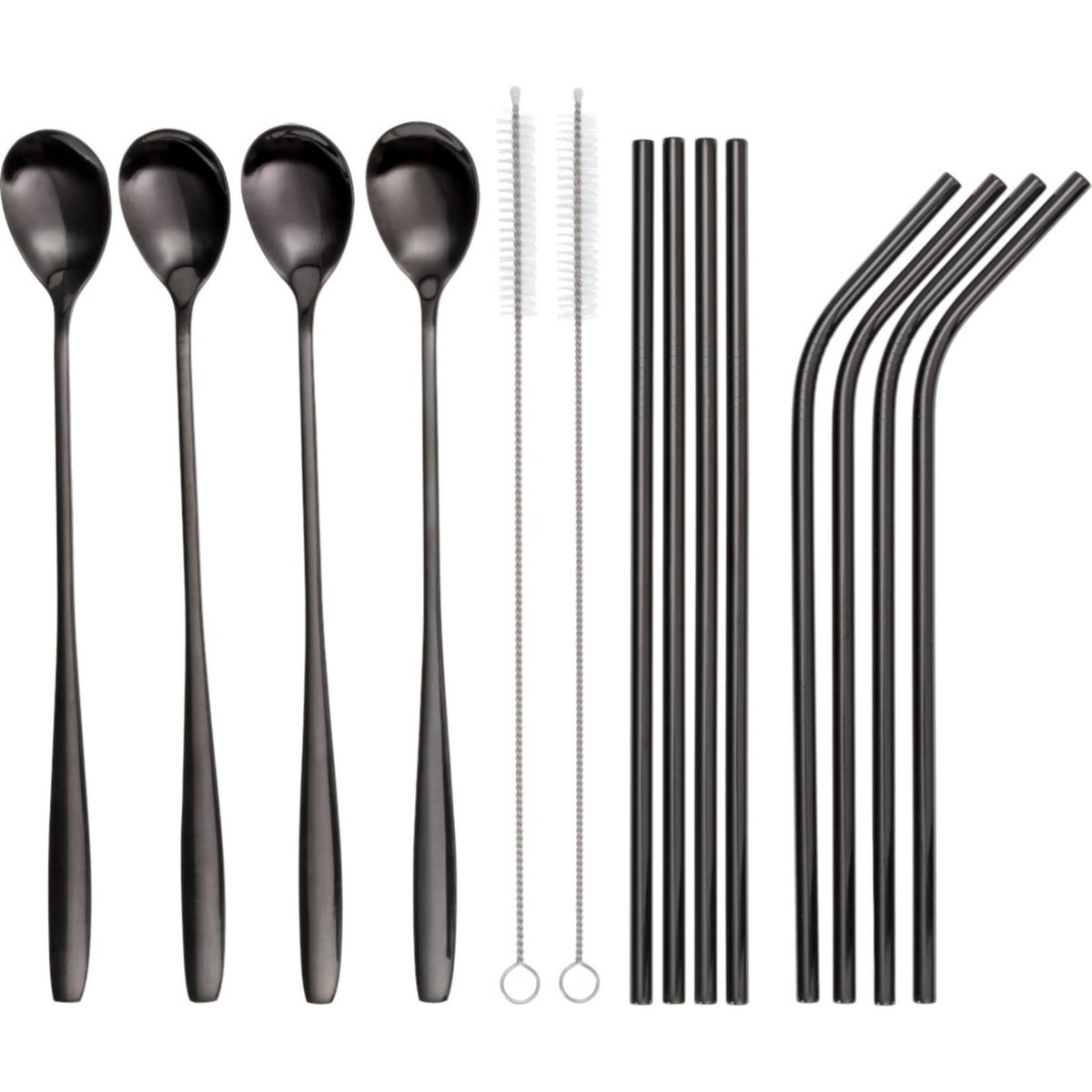 Bild 1 von GRÄWE Trinkhalm-Set 14-tlg, Edelstahl