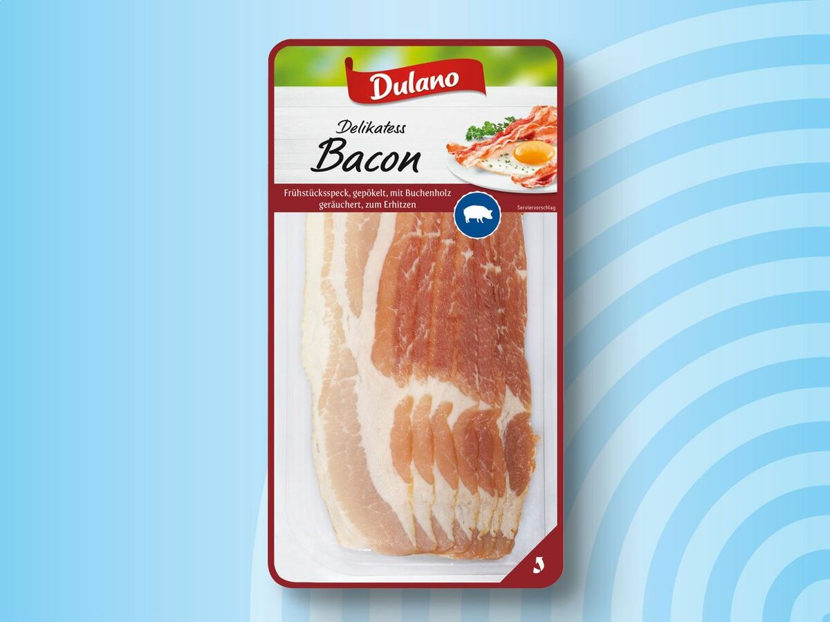 Bild 1 von Dulano Delikatess Bacon, 
         100 g