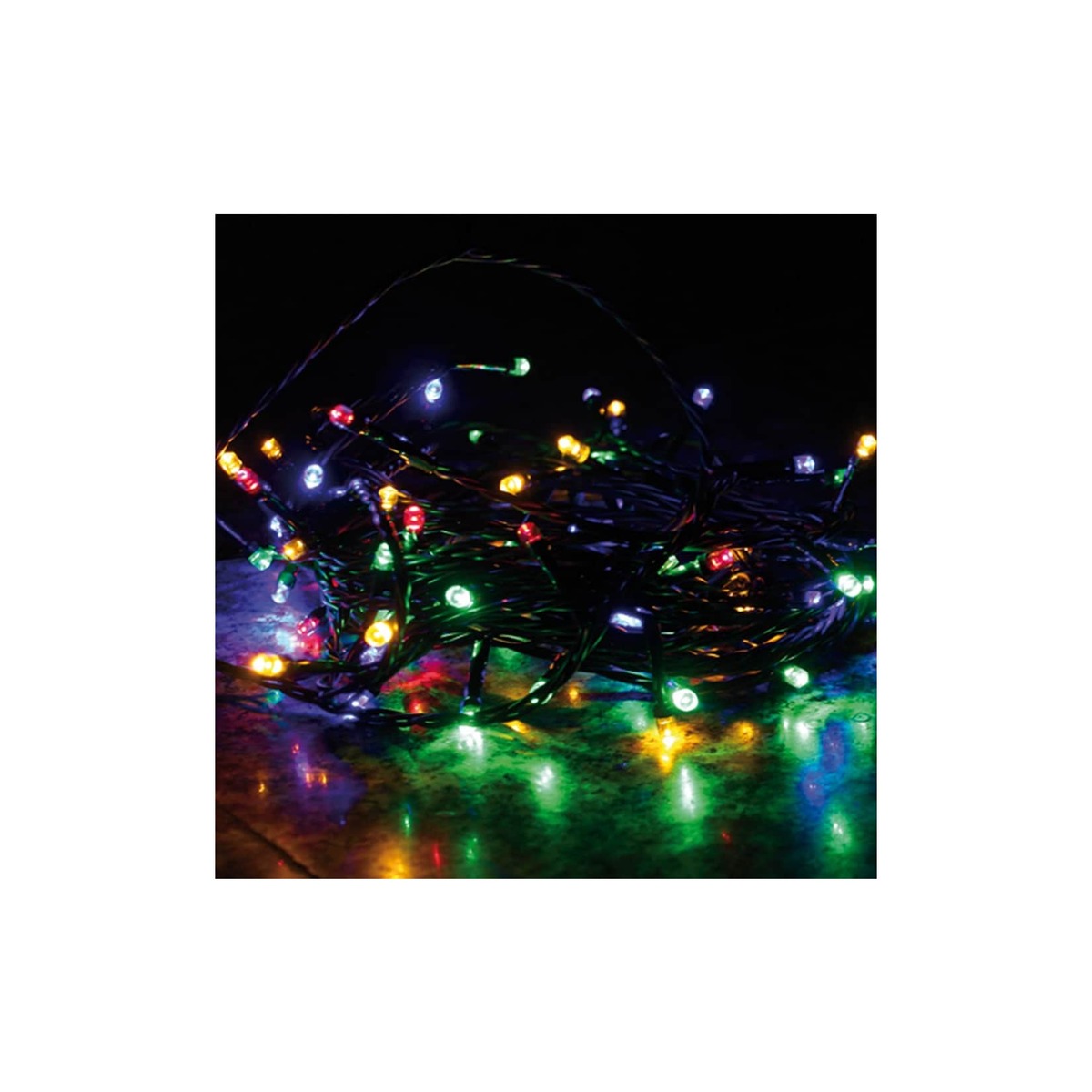 Bild 1 von LEX 400er LED-Lichterkette bunt außen &innen 40m