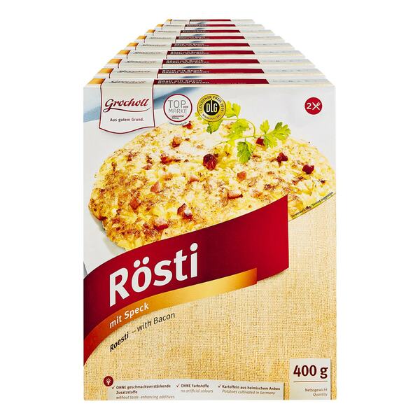 Bild 1 von Grocholl Rösti mit Speck 400 g, 9er Pack